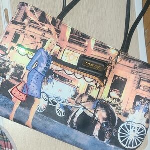 St.johns Bay Graphic Print Shoulder Bag